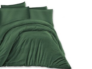 Постельное белье из хлопкового сатина CIZGILI DARK GREEN 160x200 ЭКСКЛЮЗИВ цена и информация | Комплекты постельного белья | pigu.lt