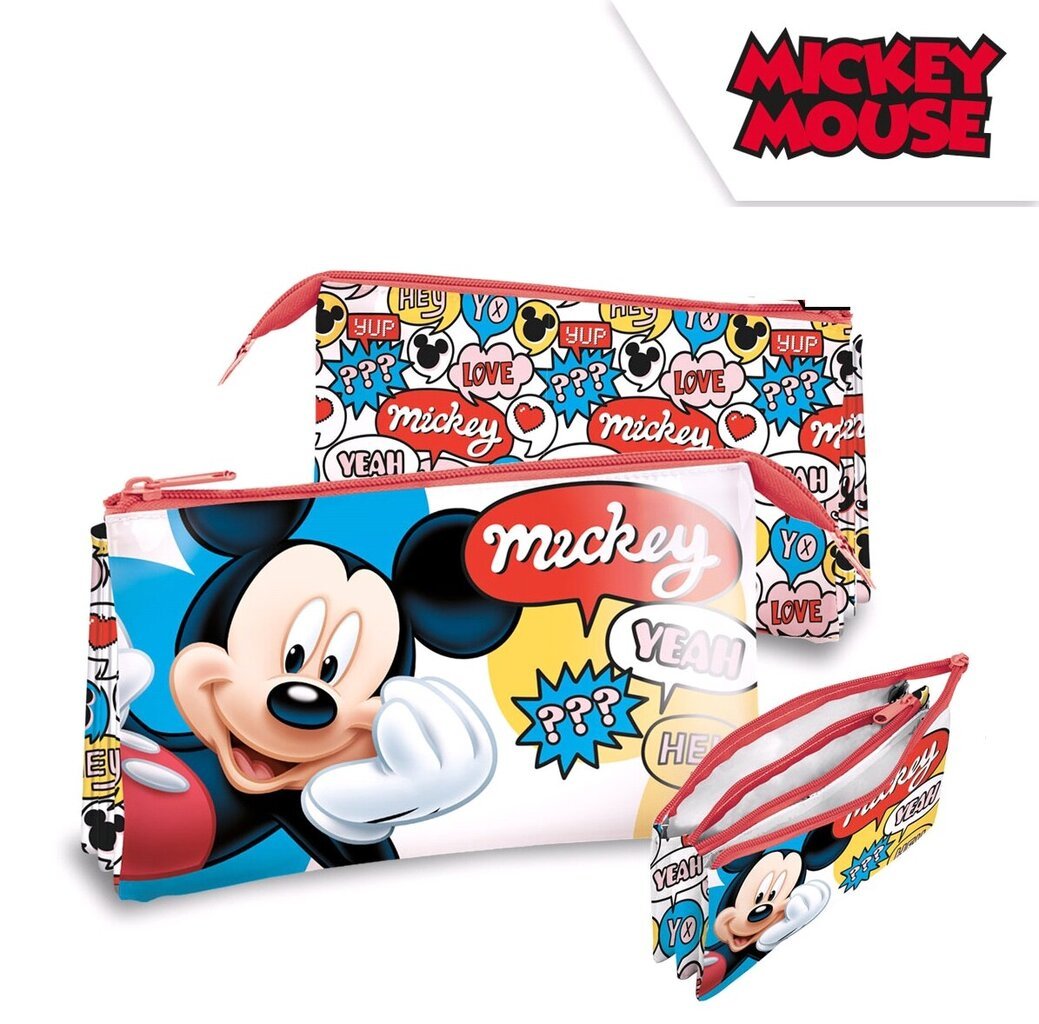 Pieštuku dėklas Disney Mickey Mouse цена и информация | Penalai | pigu.lt