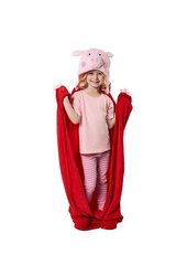 Carbotex pledas su gobtuvu Peppa Pig 110x140 cm kaina ir informacija | Lovatiesės ir pledai | pigu.lt