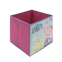 Nickelodeon Peppa Pig žaislų dėžė, 31x31x31 cm kaina ir informacija | Daiktadėžės | pigu.lt