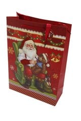 Kalėdinis dovanų maišelis 30x12x43 cm kaina ir informacija | Dovanų pakavimo priemonės | pigu.lt