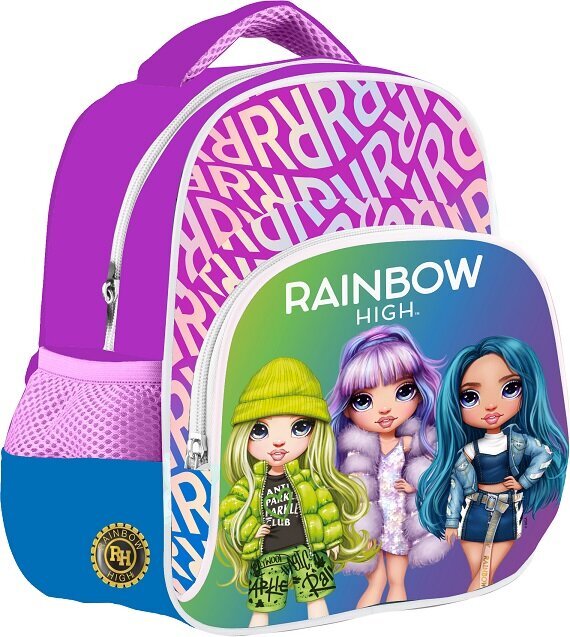 Mokyklos kuprinė Rainbow, rožinė kaina ir informacija | Kuprinės mokyklai, sportiniai maišeliai | pigu.lt