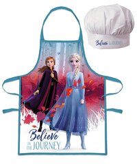 Кухонный фартук и шляпа Frozen II цена и информация | Кухонные полотенца, рукавицы, фартуки | pigu.lt