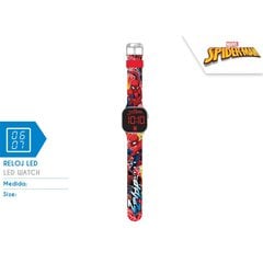 Spiderman LED laikrodis kaina ir informacija | Aksesuarai vaikams | pigu.lt
