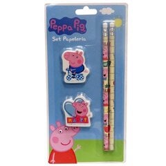 Pieštuku ir trintuku rinkinys Peppa Pig kaina ir informacija | Piešimo, tapybos, lipdymo reikmenys | pigu.lt