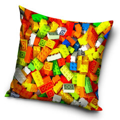 Наволочка Лего 40 х 40 цена и информация | Декоративные подушки и наволочки | pigu.lt