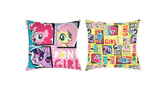 Подушка My Little Pony 40 х 40 цена и информация | Декоративные подушки и наволочки | pigu.lt
