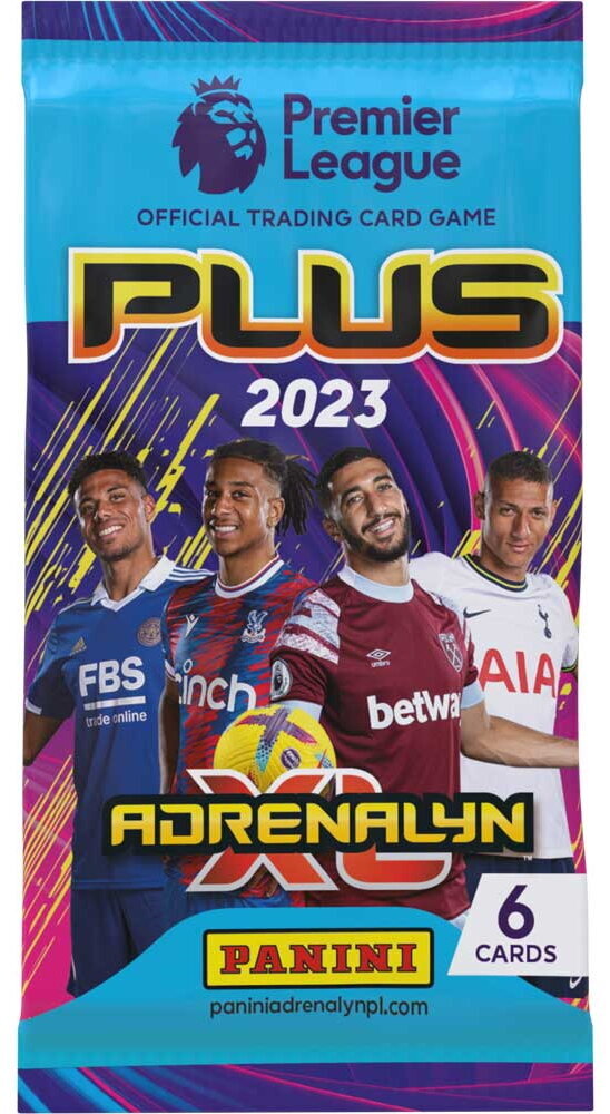 Futbolo kortelių rinkinys Premier League Plus 2023, 6 vnt. kaina ir informacija | Kolekcinės kortelės | pigu.lt
