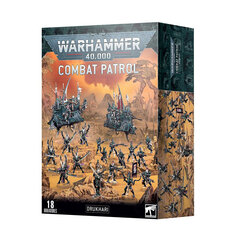 Warhammer 40000 Combat Patrol : Drukhari kaina ir informacija | Klijuojami modeliai | pigu.lt