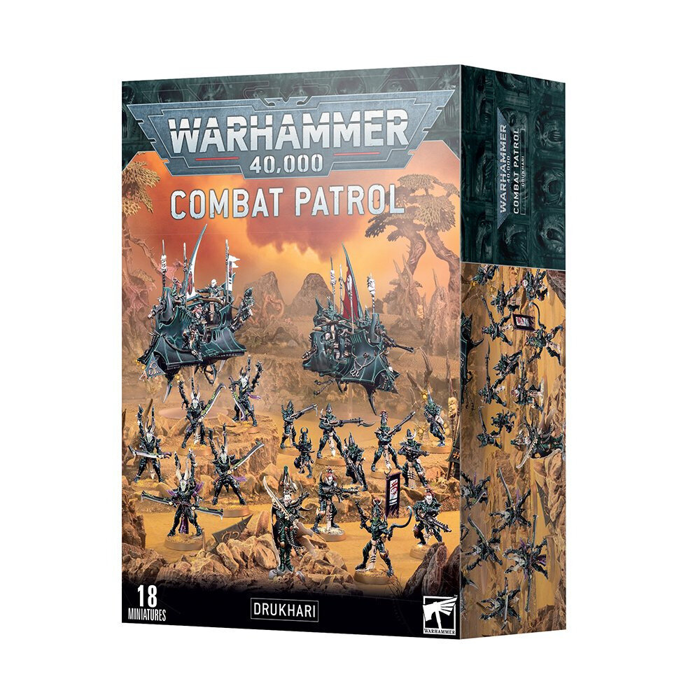 Warhammer 40000 Combat Patrol : Drukhari цена и информация | Klijuojami modeliai | pigu.lt