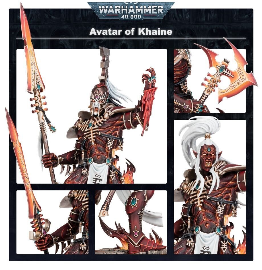 Aeldari Avatar of Khaine kaina ir informacija | Žaidėjų atributika | pigu.lt