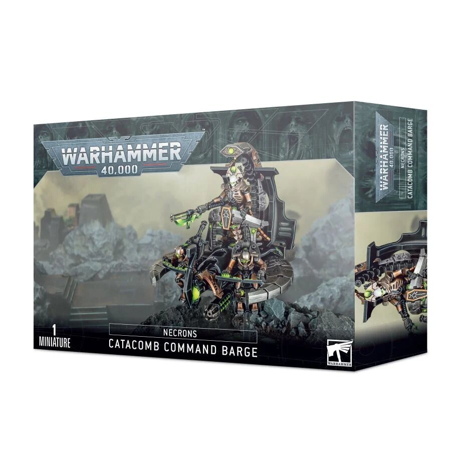 Necron Catacomb Command Barge kaina ir informacija | Klijuojami modeliai | pigu.lt