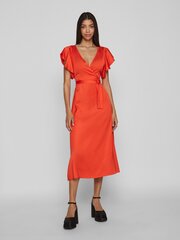 Suknelė moterims Vila 1408304301, oranžinė kaina ir informacija | Suknelės | pigu.lt