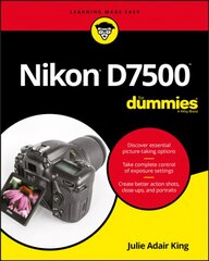 Nikon D7500 For Dummies цена и информация | Книги по фотографии | pigu.lt