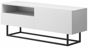 ТВ столик Piaski, белый цвет цена и информация | Тумбы под телевизор | pigu.lt