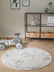 Benuta vaikiškas kilimas World Map 115 cm цена и информация | Ковры | pigu.lt
