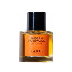 Парфюмерия унисекс Label EDP Amber & Rosewood (50 ml) цена и информация | Женские духи | pigu.lt