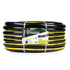 Шланг для полива Bradas Black Color 1", 50 м цена и информация | Оборудование для полива | pigu.lt