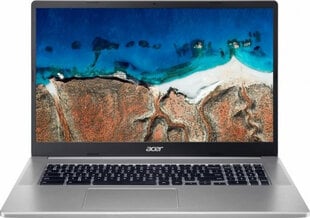 Ноутбук Acer CB317-1H-C3XX 4 GB RAM 17,3" 64 GB eMMC Intel Celeron N4020 Azerty французский цена и информация | Ноутбуки | pigu.lt