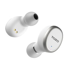 Earbuds TWS TOZO T10S White цена и информация | Теплая повязка на уши, черная | pigu.lt