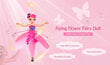 Skraidanti lėlė-fėja Flying fairy Elza LED kaina ir informacija | Žaislai mergaitėms | pigu.lt