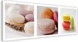 Reprodukcija Saldus macarons rinkinys цена и информация | Reprodukcijos, paveikslai | pigu.lt