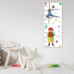 Детский ростомер, Цирк, 40x100 см цена и информация | Репродукции, картины | pigu.lt