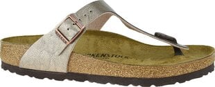 Boston leoi narrow birkenstock 0960813 moterims ruda women's brown цена и информация | Женские тапочки | pigu.lt