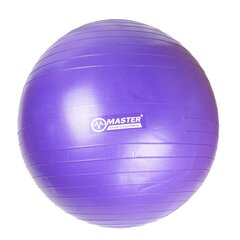 MASTER Super Ball gimnastikos kamuolys 55 cm su pompa kaina ir informacija | Kitos fitneso prekės | pigu.lt