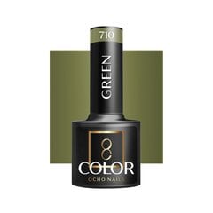 Hibridinis nagų lakas Ocho Nails Green, 710 žalias, 5 g kaina ir informacija | Ocho Nails Kvepalai, kosmetika | pigu.lt