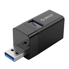 Orico MINI-U32-BK-BP kaina ir informacija | Adapteriai, USB šakotuvai | pigu.lt