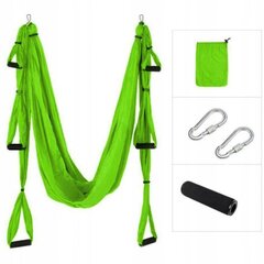 Aerial Air Yoga Hammock Sling Sling 2,5 m su tvirtinimu kaina ir informacija | Jogos prekės | pigu.lt