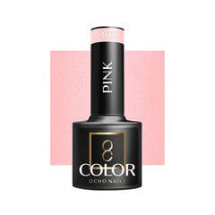 Hibridinis nagų lakas Ocho Nails Color Pink, 302 rožinis, 5 g kaina ir informacija | Nagų lakai, stiprintojai | pigu.lt