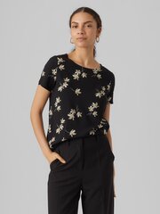 Vero Moda женская блузка 10286797*02, черный 5715417422233 цена и информация | Женские блузки, рубашки | pigu.lt