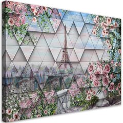 Reprodukcija Eifelio bokštas pavasarį kaina ir informacija | Reprodukcijos, paveikslai | pigu.lt