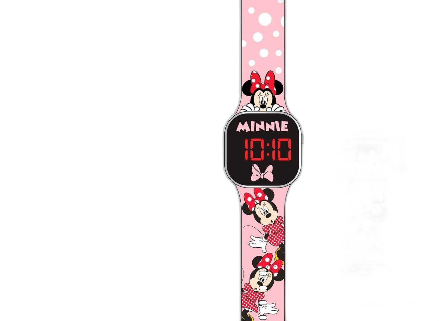 Minnie Mouse LED laikrodis kaina ir informacija | Aksesuarai vaikams | pigu.lt
