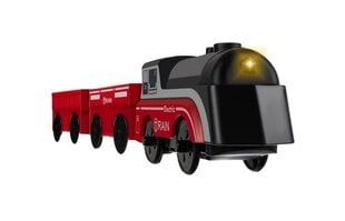 Elektrinis lokomotyvas Kruzzel 19879, raudonas kaina ir informacija | Žaislai berniukams | pigu.lt