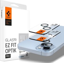 Kameros apsauga Spigen Optik Pro iPhone 14/14 Plus kaina ir informacija | Apsauginės plėvelės telefonams | pigu.lt