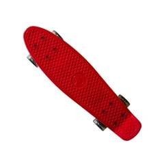 Mini Longboard - raudona kaina ir informacija | Riedlentės | pigu.lt