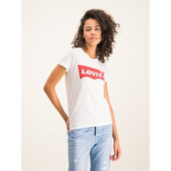 Levis moteriški marškinėliai The Perfect Tee, balti kaina ir informacija | Marškinėliai moterims | pigu.lt