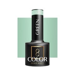 Ocho Nails Hybrid Green 708 -5 г цена и информация | Лаки, укрепители для ногтей | pigu.lt