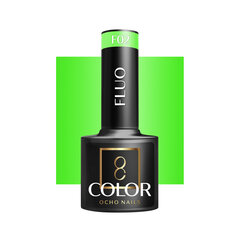 Hibridinis nagų lakas Ocho Nails Fluo F02, 5 g kaina ir informacija | Nagų lakai, stiprintojai | pigu.lt
