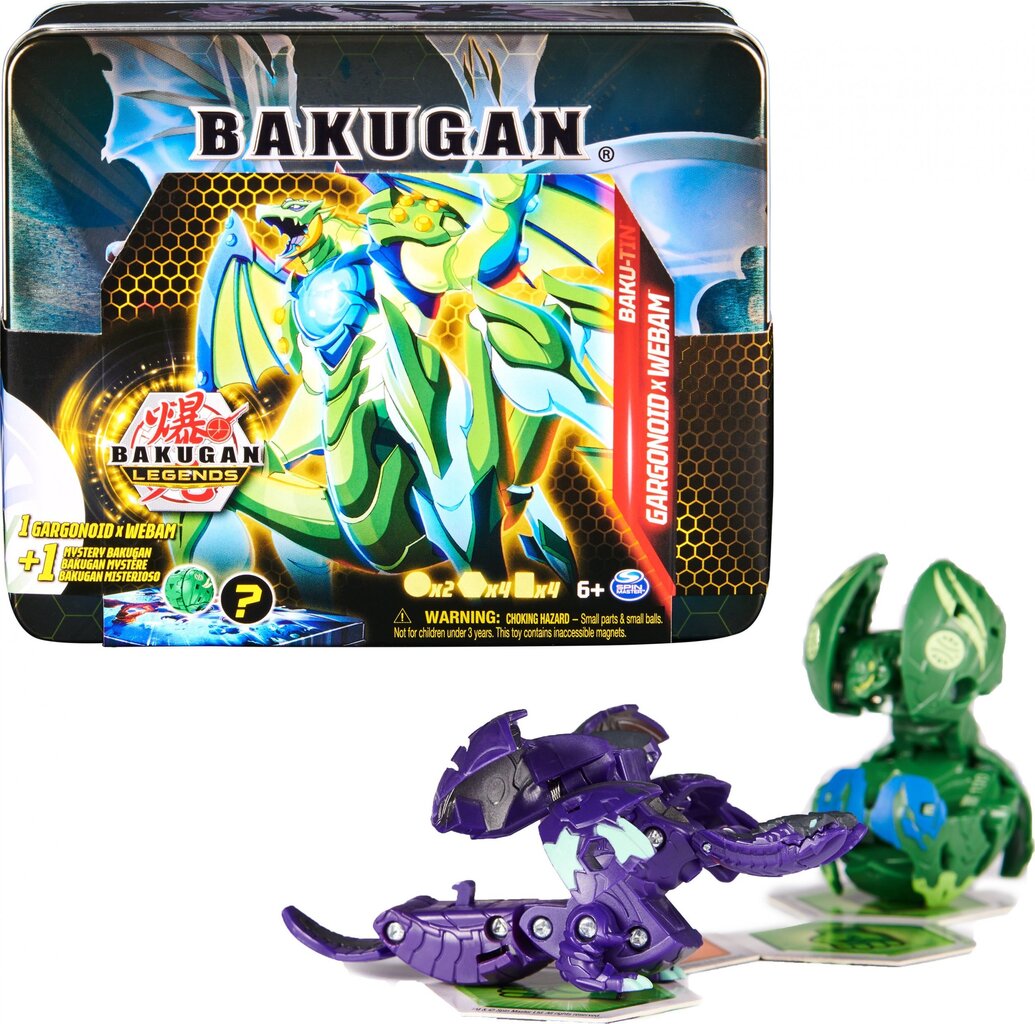 Bakugan Legends Baku-Tin Gargonoid X Webam kaina ir informacija | Žaidėjų atributika | pigu.lt