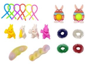 Velykų žaislų rinkinys Fidget Toys Pop It kaina ir informacija | Stalo žaidimai, galvosūkiai | pigu.lt