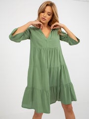 Suknelė moterims 4063813473689, žalia kaina ir informacija | Suknelės | pigu.lt