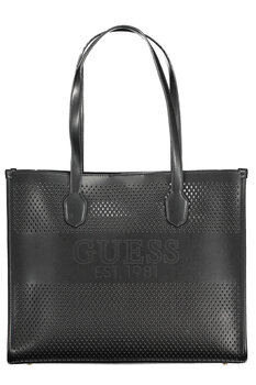 Женская сумка Guess ECO-BRENTON-HWESG8-39023, черная цена и информация | Женские сумки | pigu.lt