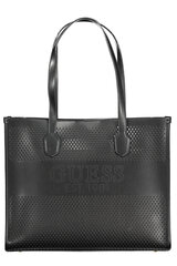 Женская сумка Guess ECO-BRENTON-HWESG8-39023, черная цена и информация | Женская сумка Bugatti | pigu.lt