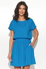 Платье женское Numinou, синее цена и информация | Платья | pigu.lt