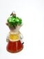 Kalėdinis žaisliukas Alpių karvutė ir vainikėlis, stiklinis, 1 vnt. kaina ir informacija | Eglutės žaisliukai, viršūnės | pigu.lt