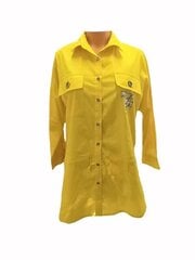 Marškiniai moterims Diamore 2281, geltoni kaina ir informacija | Palaidinės, marškiniai moterims | pigu.lt